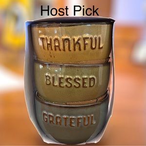 NWOT Set Of 3 Ceramic Nesting Bowls